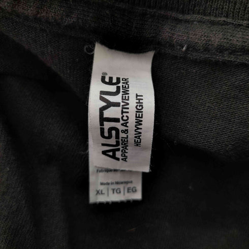 アルスタイル alstyle プリントクルーネックTシャツ メンズ JPN:XL