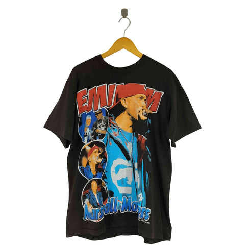 プリントクルーネックTシャツ メンズ