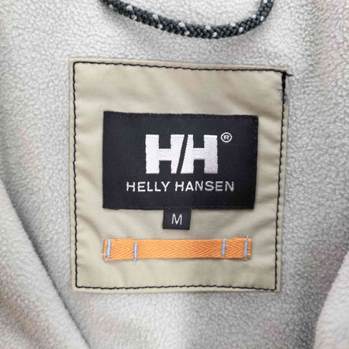 ヘリーハンセン HELLY HANSEN ロゴ 刺繍 裏地フリース スタンドネック ナイロン ジャケット ブルゾン メンズ import:M