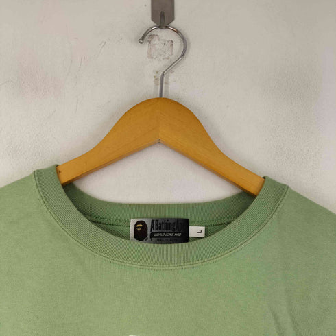 アベイシングエイプ A BATHING APE GRADATION SHORT SLEEVE SWEAT メンズ JPN:L