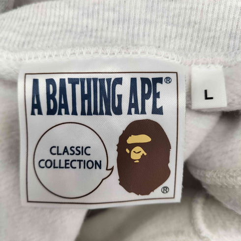 アベイシングエイプ A BATHING APE RELAXED FIT CREWNECK メンズ JPN:L
