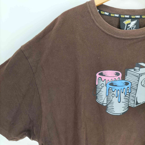 エフエーティー FAT TINCAN ペンキ バケツ プリント S/S Tシャツ メンズ JUMBO