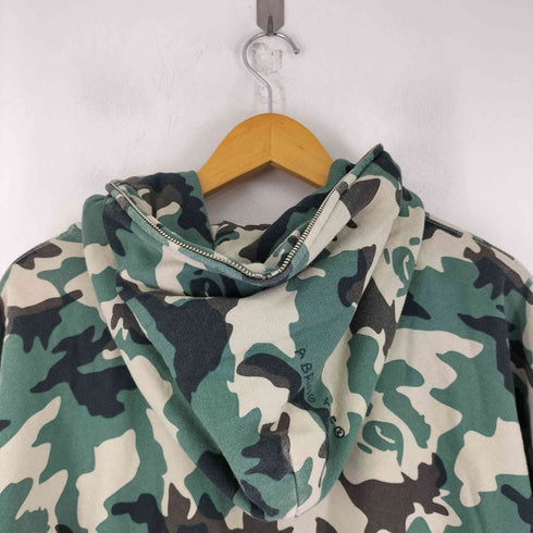 アベイシングエイプ A BATHING APE Woodland Camo Loose Fit Full Zip Hoody メンズ 2XL