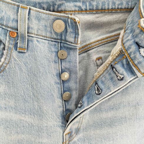 リーバイス Levis PREMIUM 501(R) CROP DIBS W TAPE プレミアム クロップ ディブス ダブル テープ デニム パンツ レディース W26 L28