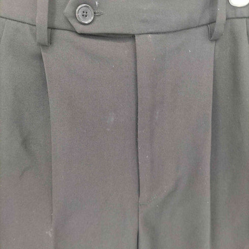CALLNE 2Tuck Wide Straight Half Slacks メンズ JPN:L