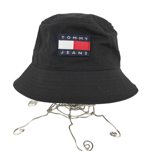 トミージーンズ tommy jeans ロゴワッペン バケットハット メンズ OS