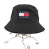 トミージーンズ tommy jeans ロゴワッペン バケットハット メンズ OS