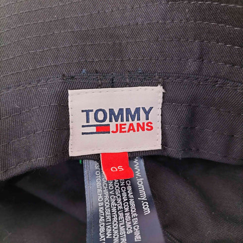 トミージーンズ tommy jeans ロゴワッペン バケットハット メンズ OS