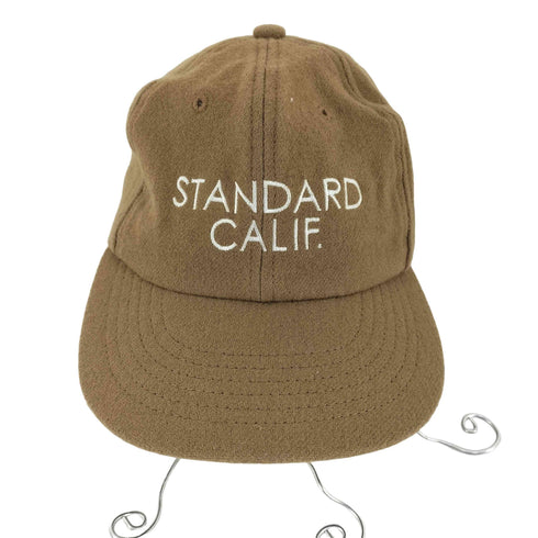 スタンダードカリフォルニア STANDARD CALIFORNIA LOGO WOOL CAP メンズ