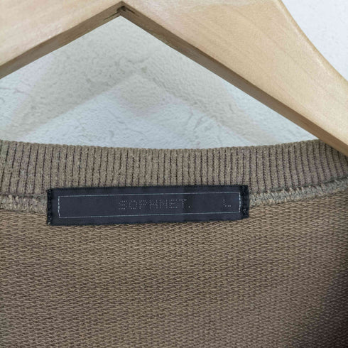 ソフネット SOPHNET. WIDE CREWNECK SWEAT クルーネックスウェット メンズ