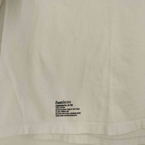 フレッシュサービス Fresh Service CORPORATE L/S TEE コーポレート ロングスリーブ Tシャツ メンズ FREE
