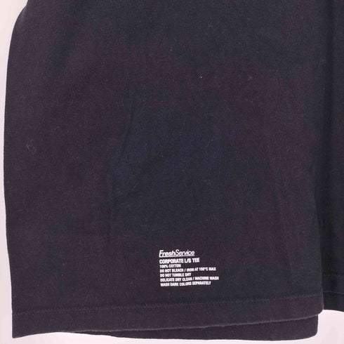 フレッシュサービス Fresh Service CORPORATE L/S TEE コーポレート ロングスリーブ Tシャツ メンズ JPN:L