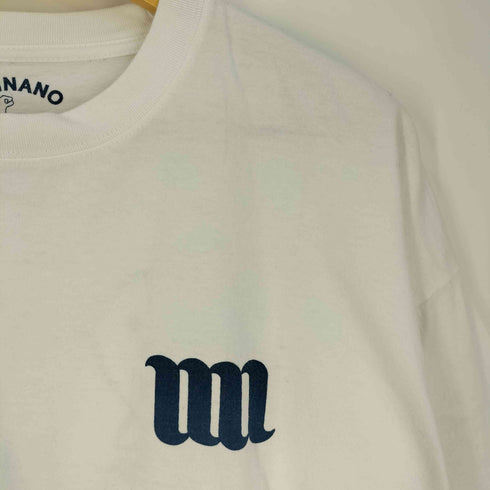 ミンナノ MIN-NANO TUFF COTTON 両面プリント クルーネック Tシャツ メンズ import:XL