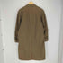 イヴサンローラン Yves Saint Laurent 玉虫 裏地チェックステンカラーコート メンズ 96A7