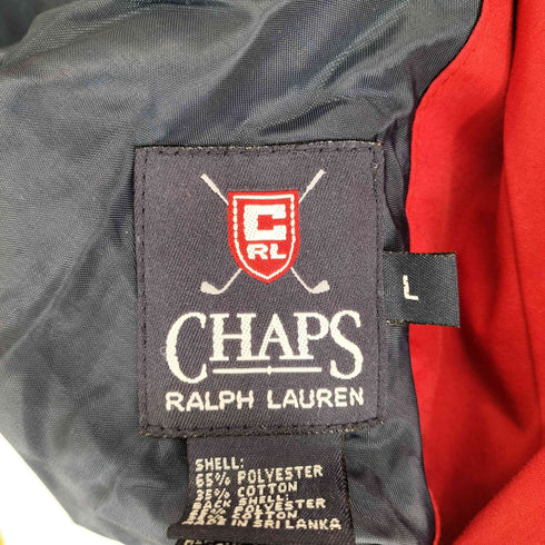 チャップスラルフローレン CHAPS RALPH LAUREN ロゴ刺繍 リバーシブルジャケット メンズ JPN:L