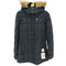 アバクロンビーアンドフィッチ Abercrombie & Fitch ファー フーデット ダウンジャケット レディース JPN:S