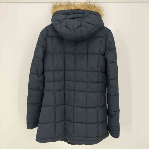 アバクロンビーアンドフィッチ Abercrombie & Fitch ファー フーデット ダウンジャケット レディース JPN:S