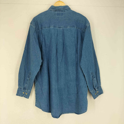 ディッキーズ Dickies BD デニムL/Sシャツ メンズ 15-15 1/2RG