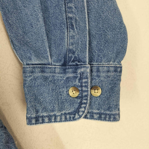 ディッキーズ Dickies BD デニムL/Sシャツ メンズ 15-15 1/2RG