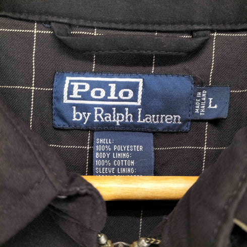 ポロバイラルフローレン Polo by RALPH LAUREN ポニー刺繍 裏地チェックスイングトップ メンズ JPN:L