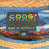 クージー COOGI 80-90S オーストラリア製 総柄 切替 クレイジーパターン 3D クルーネック ニット セーター ビッグサイズ メンズ 4X