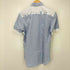 ディーゼル DIESEL 00S カラーブロック切替 ストライプ S/S シャツ レディース import:S