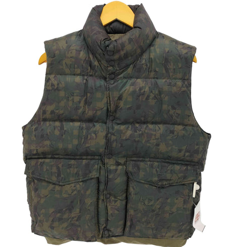 ウールリッチ WOOLRICH 19AW DOWN BEST カモ柄 ダウン ベスト メンズ import:M