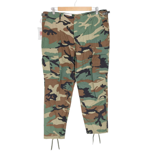 BDU TACTICAL UNIFORM リップストップカモ柄カーゴパンツ メンズ JPN:L