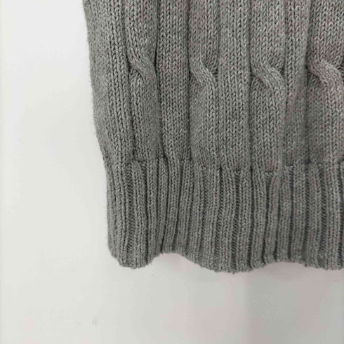 ポロバイラルフローレン Polo by RALPH LAUREN スモールポニー刺繍 ケーブル編みコットンニット レディース 170/96A
