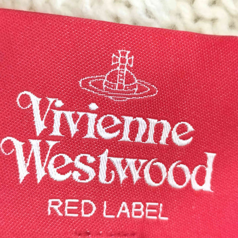 ヴィヴィアンウエストウッドレッドレーベル Vivienne Westwood RED LABEL オーブ刺繍 タートルネック ケーブルニット メンズ JPN:M