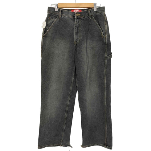 JEANS メキシコ製 バギー ペインターデニム ブラック メンズ W32