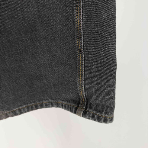 JEANS メキシコ製 バギー ペインターデニム ブラック メンズ W32