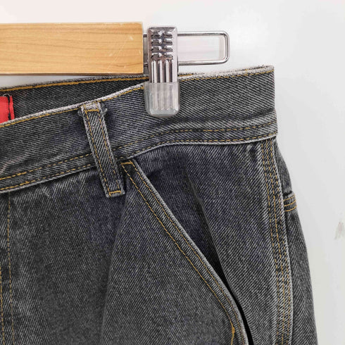 JEANS メキシコ製 バギー ペインターデニム ブラック メンズ W32