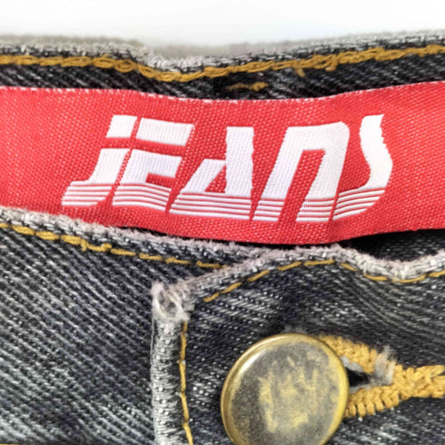 JEANS メキシコ製 バギー ペインターデニム ブラック メンズ W32
