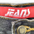 JEANS メキシコ製 バギー ペインターデニム ブラック メンズ W32