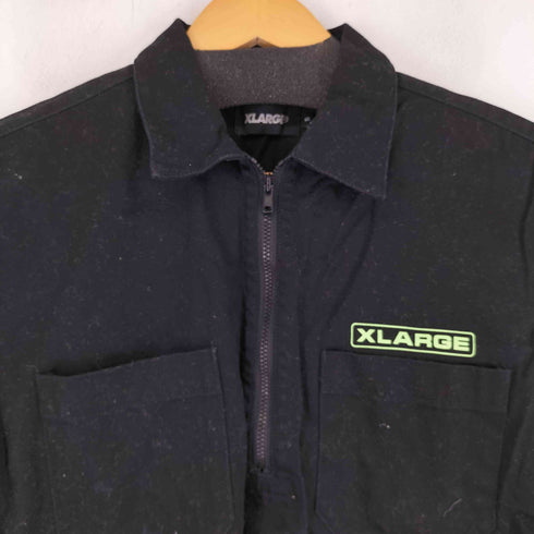 エクストララージ XLARGE HALFZIP WORK SHIRT メンズ JPN:S