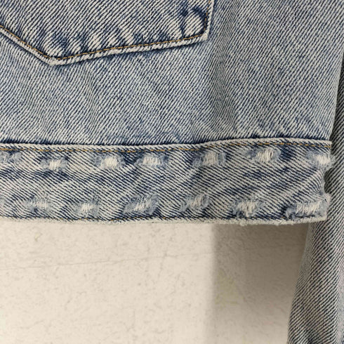 ザラ ZARA 2ポケットショートデニムジャケット レディース JPN:S