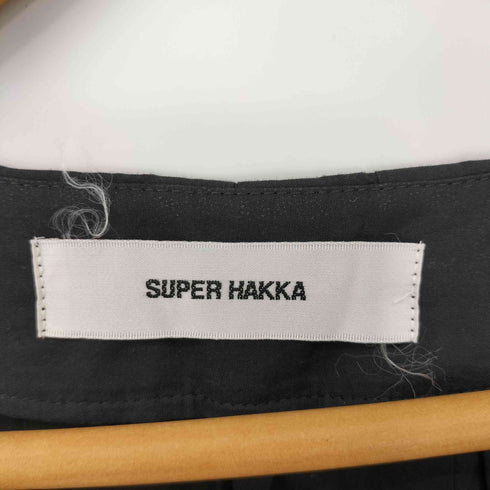 スーパーハッカ SUPER HAKKA コットン 総柄ブラウス レディース