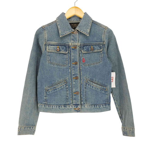 ヴォルコム VOLCOM 90s- USA製 4ポケットデニムジャケット Y2K レディース JPN:XS