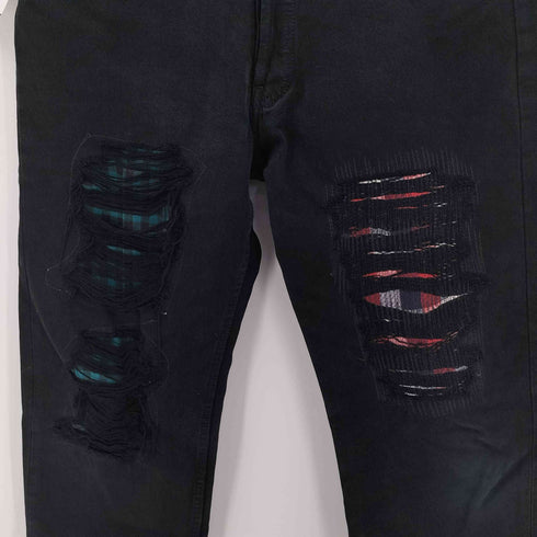 リーバイス Levis 90S 英国製 501 ユーロ ボタン裏311 後染め ボタンフライ ブラックデニムパンツ メンズ W34 L32
