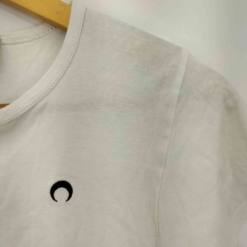 マリーンセル MARINE SERRE BORDER LINE ワンポイント Tシャツ レディース import:M