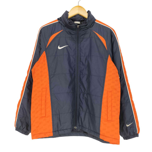 ナイキ NIKE 00s スウォッシュ刺繍中綿ジャケット メンズ JPN:L