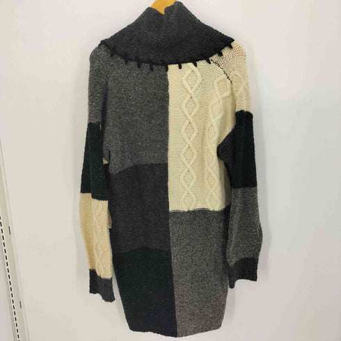 グラム glamb ツギハギ ニット ロング ガウン メンズ JPN:3