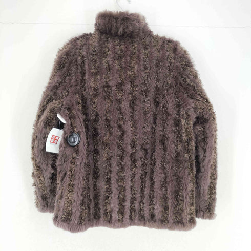 ラビットファー×シルク リアルファージャケット レディース JPN:M