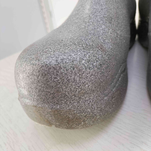 ボッテガヴェネタ BOTTEGA VENETA シルバー ラメ アンクル パドルブーツ メンズ
