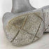 ボッテガヴェネタ BOTTEGA VENETA シルバー ラメ アンクル パドルブーツ メンズ