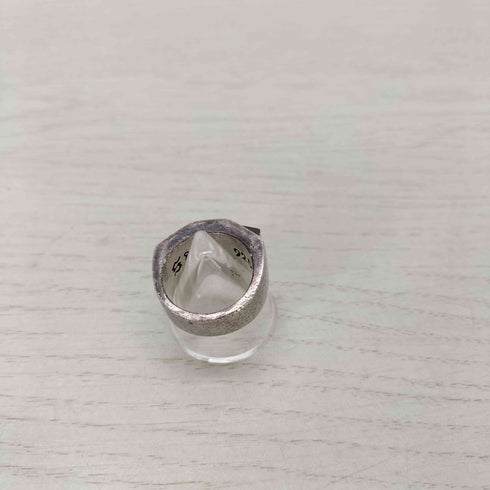 S&A} }925刻印 スタッズリング メンズ 16号