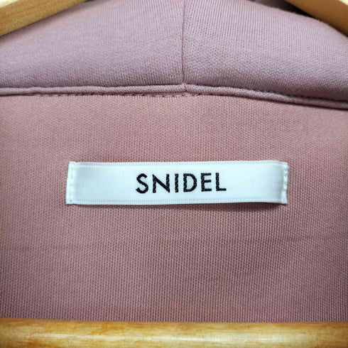 スナイデル snidel エンボスロゴフーディー レディース ONE SIZE
