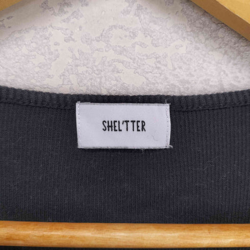 シェルター SHELTTER スクエアネックトップス レディース FREE