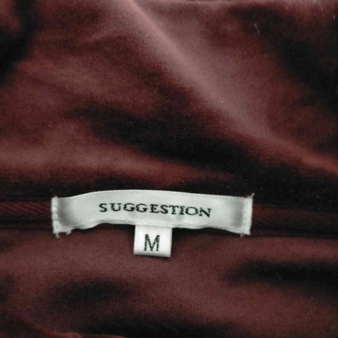 SUGGESTION ベロアトラックジャケット レディース JPN:M